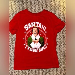 Toddler Elf Santa I Know Him Shirt